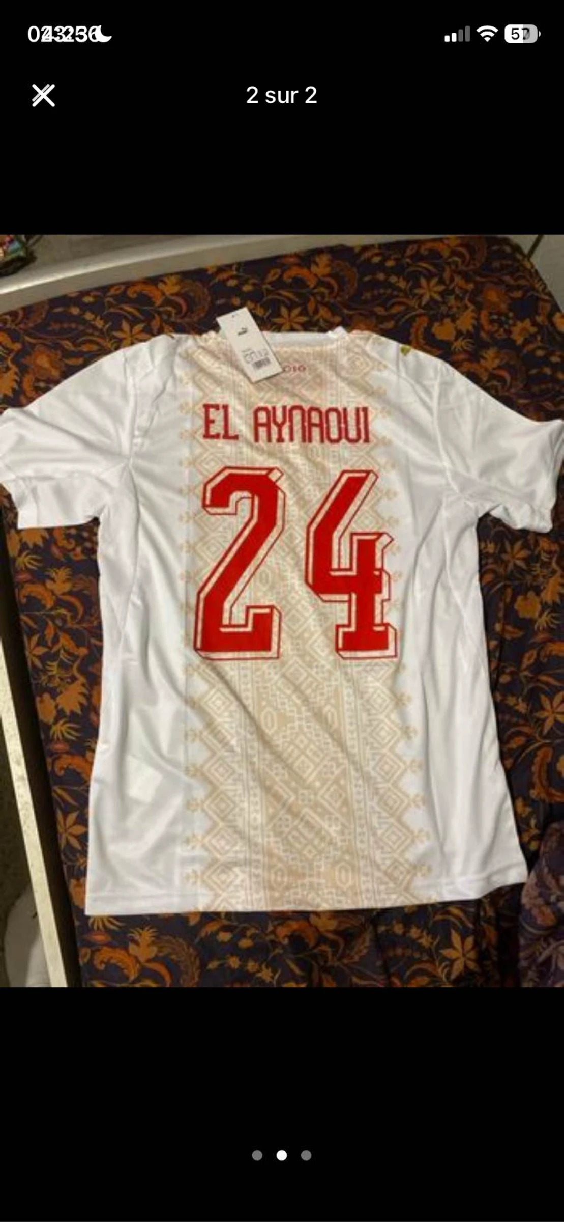 Maillot Puma Maroc El Aynaoui  – photo 2